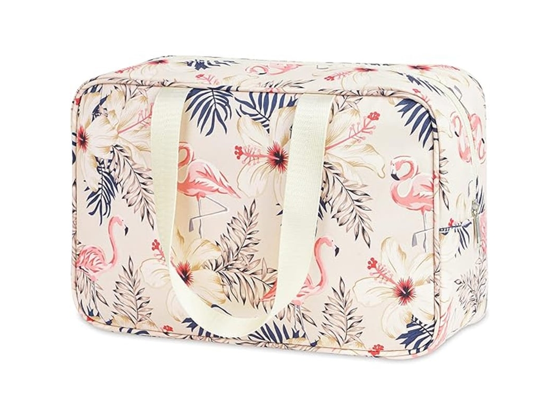 Bolsa De Toaletes Grande Bolsa De Maquiagem Organizadora Para Mulheres Viagem Estilo 2
