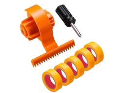 Dispensador de Fita Adesiva, Aplicador de Fita Adesiva para Pintura com Escala, Largura Ajustável para Parede, Porta e Janela. GOKOCO