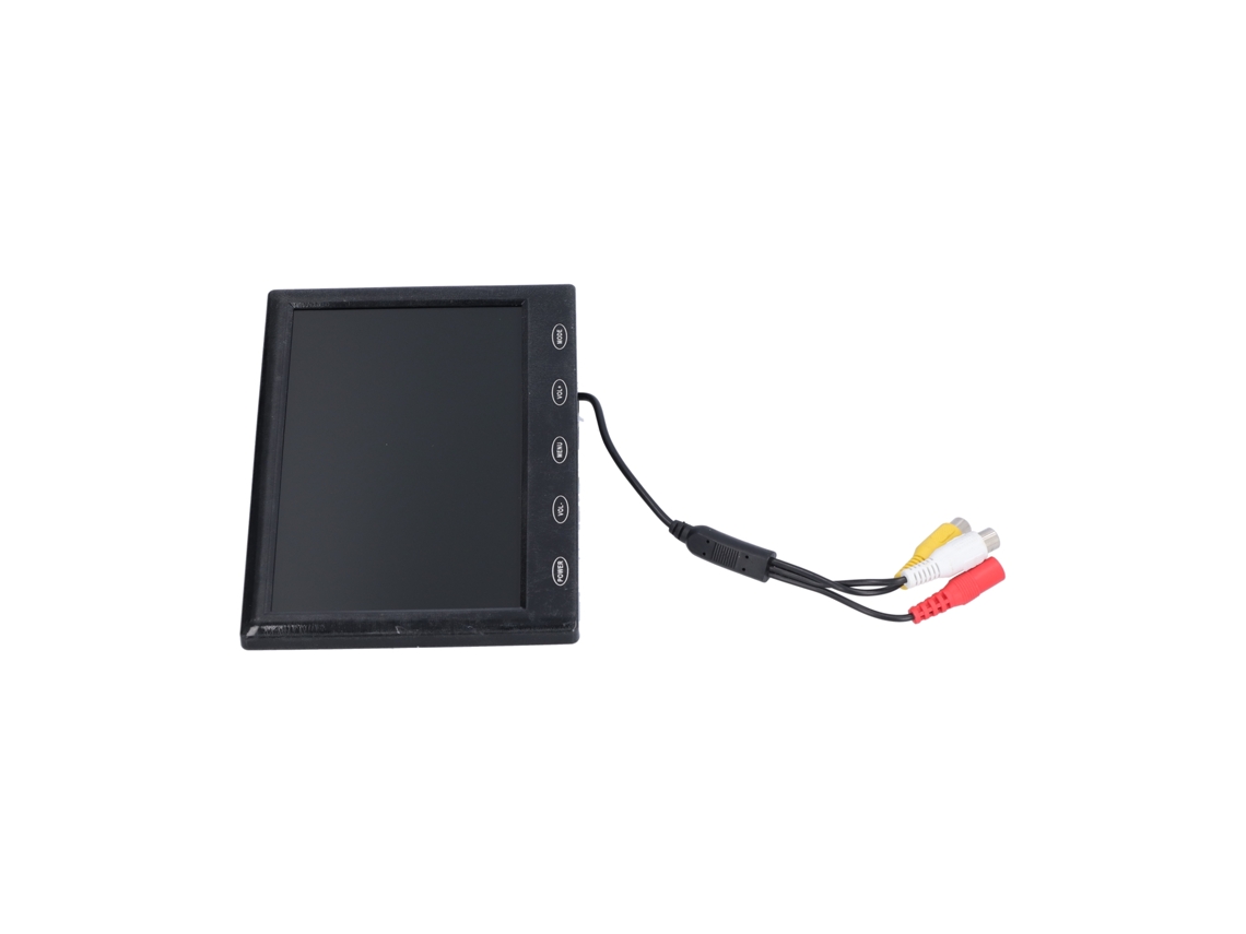 Monitor Lcd De 7 Polegadas Com Tft, 1024x600, Dc 12‑24v E Cabo Av Para Windows 9x
