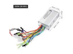 Mali controlador de Motor Brushless para Bicicleta Elétrica e Scooter 250w/350w 36 48v com Caixa de Alumínio