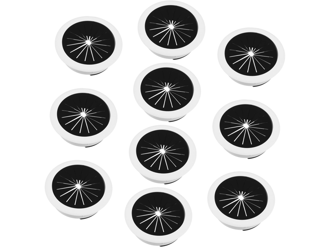 Conjunto de 10 caixas flexíveis para mesa, organizador