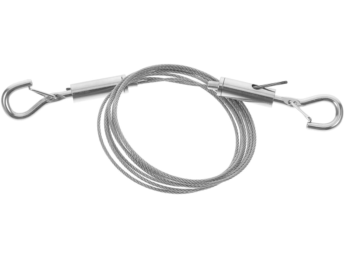 Gancho de aço inoxidável Veemoon para pendurar quadros pesados, kit com extremidade lisa para suportes de parede.