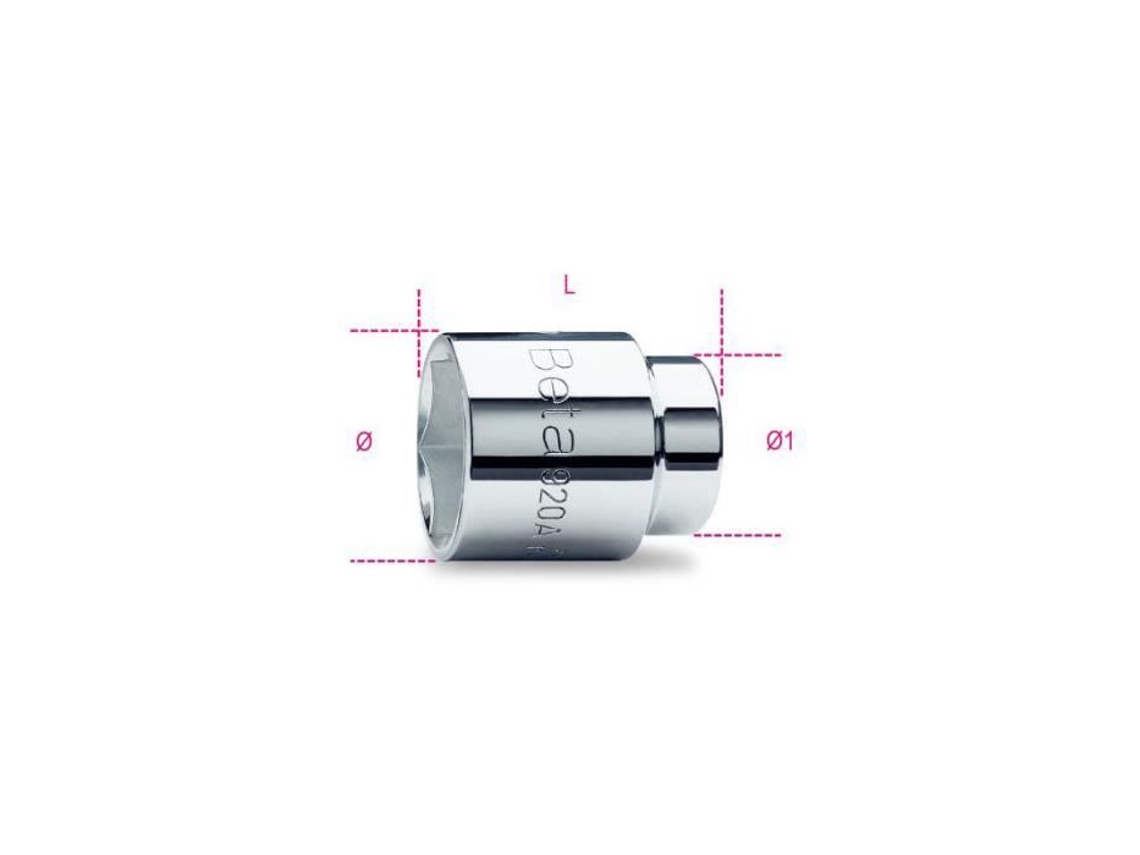 Tomada Hex 1/2 920A/15 BETA 009200015