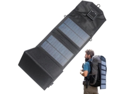 Chargeur Solaire Portátil Chargeur Flexível 120w Para Ordinateur Portátil, Porta Dupla Usb Para Ra Gokoco