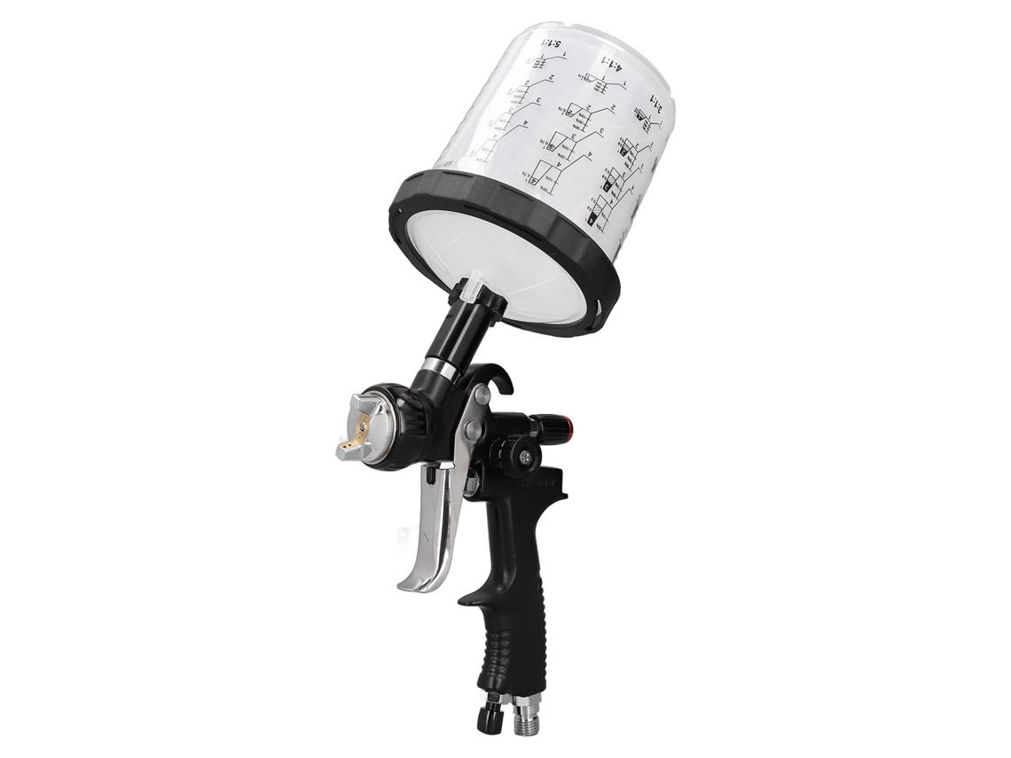 Laxiscreed Pistola De Pintura A Ar Para Verniz E Tintas Com Bocal De 1,3mm