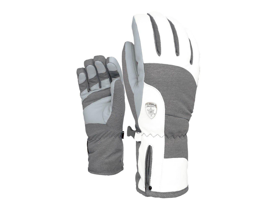 Luvas para Mulher LEVEL Iris Cinzento para Esqui (M)