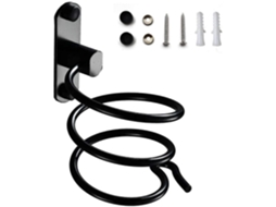 Suporte para Secador de Cabelo, Parede Cabelo com P Ara Tomada, Hotel, Ban GOKOCO