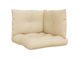 Pallet Cushion, Pallet Cushions Vidaxl Bege Poliéster (n/a)