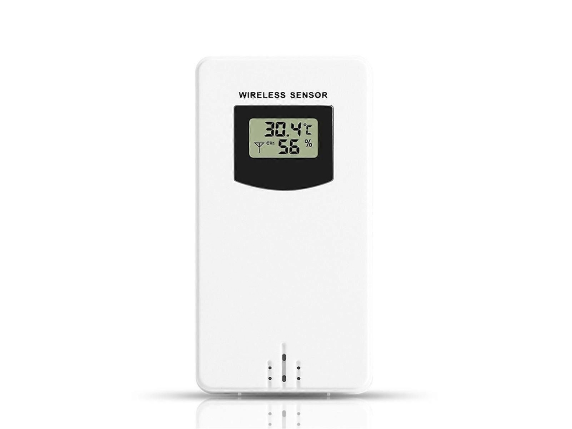 Termômetro E Higrômetro Digital Eletrônico Sem Fio Para Ambientes Internos E Externos Com Sensor De Temperatura E Umidade.