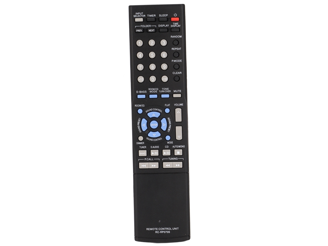 Aetheria controle Remoto Substituto para Receptor Estéreo Compacto Kenwood R k711 Hifi
