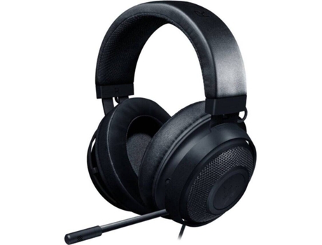 Auscultadores Gaming RAZER Kraken (Com fio - Com Microfone - Preto)