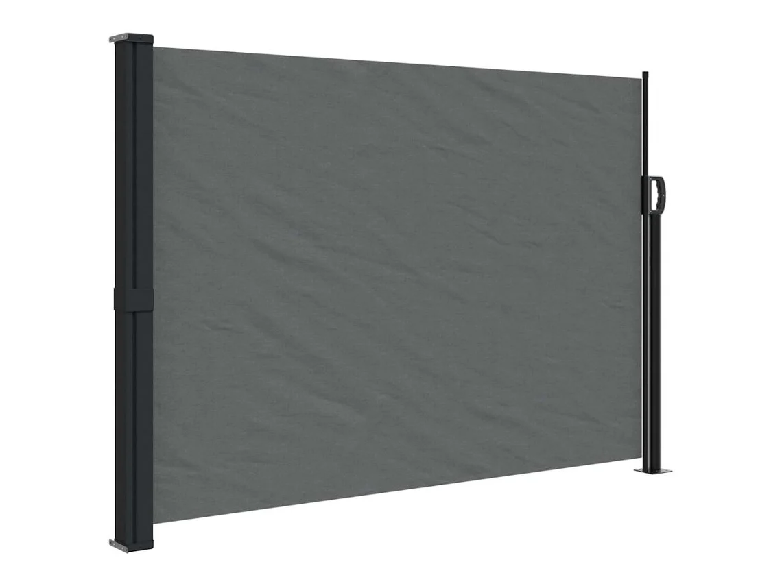 Retractable Side Awning, Retractable Side Awnings Vidaxl Antracite Poliéster (140 X 600 Cm)