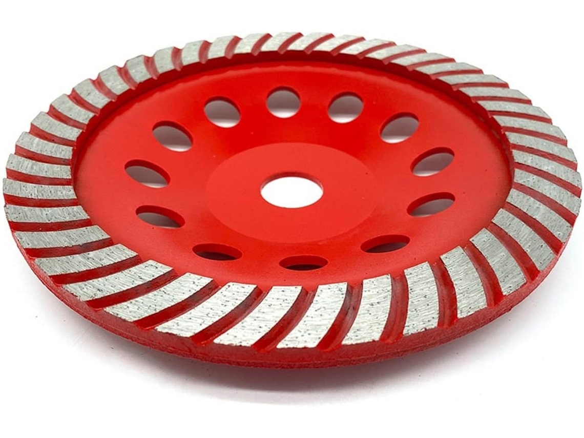 Disco De Desbaste Diamantado Turbo 7 Polegadas 180mm Para Esmerilhadeira Angular, Ferramenta Abrasiva Para Unir Juntas