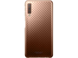Capa SAMSUNG Galaxy A7 2018 Gradiente Dourado