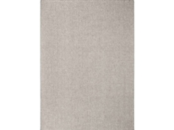 Tapete De Sala De Aspecto Juta Cinza 160x230
