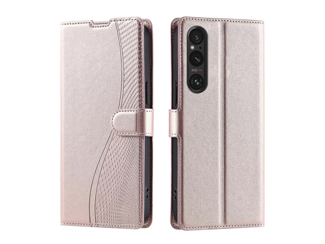 Capa De Celular De Couro Com Bolinhas Ultrafinas Voltage