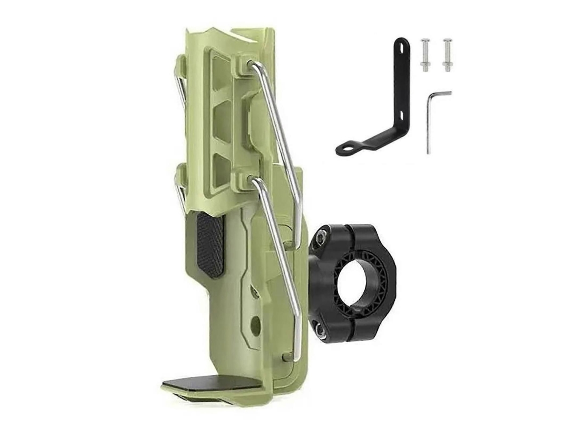 Suporte Adaptável Para Garrafa De Água De Ciclismo Com Rotação De 360 ​​graus E Fixação Automática.
