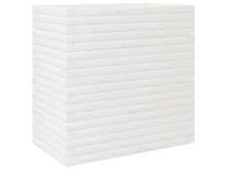 Garden Planter, Garden Planters Vidaxl Branco Madeira De Pinho (70 X 40 X 68.5 Cm)