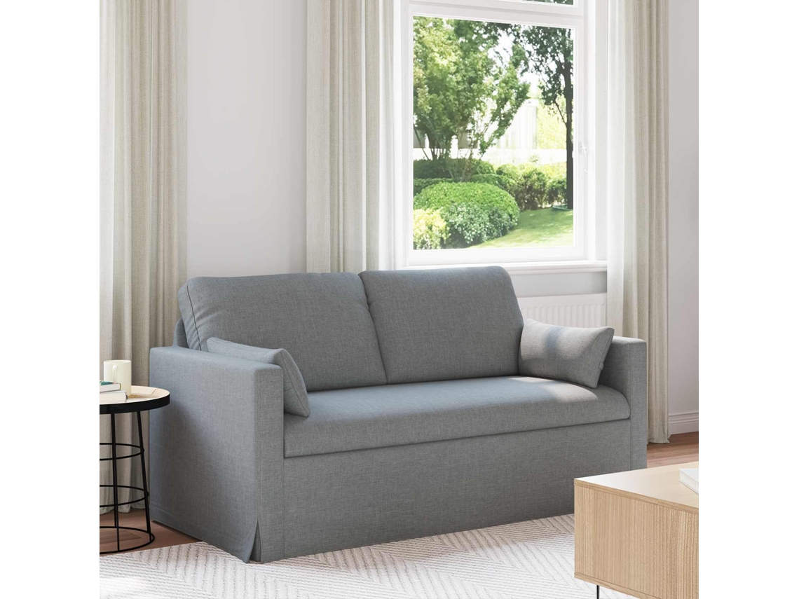 Vidaxl Sofá Cinzento-claro 158 X 78 X 80 Cm Tecido