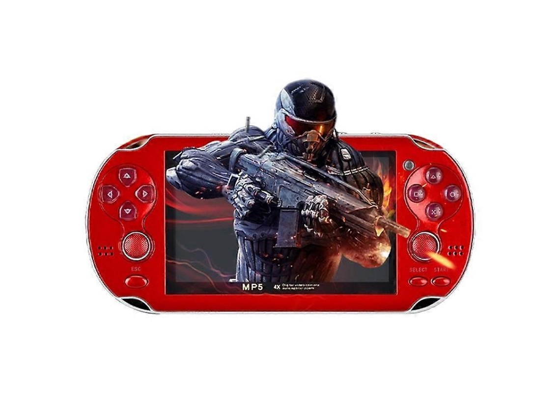 Console De Jogos Portátil Tipo A X7 Com Mais De 3.000 Jogos Retrô Integrados, Tela Hd De 4,3 Polegadas, 8 Gb De Jogos De Vídeo Ly Ebike