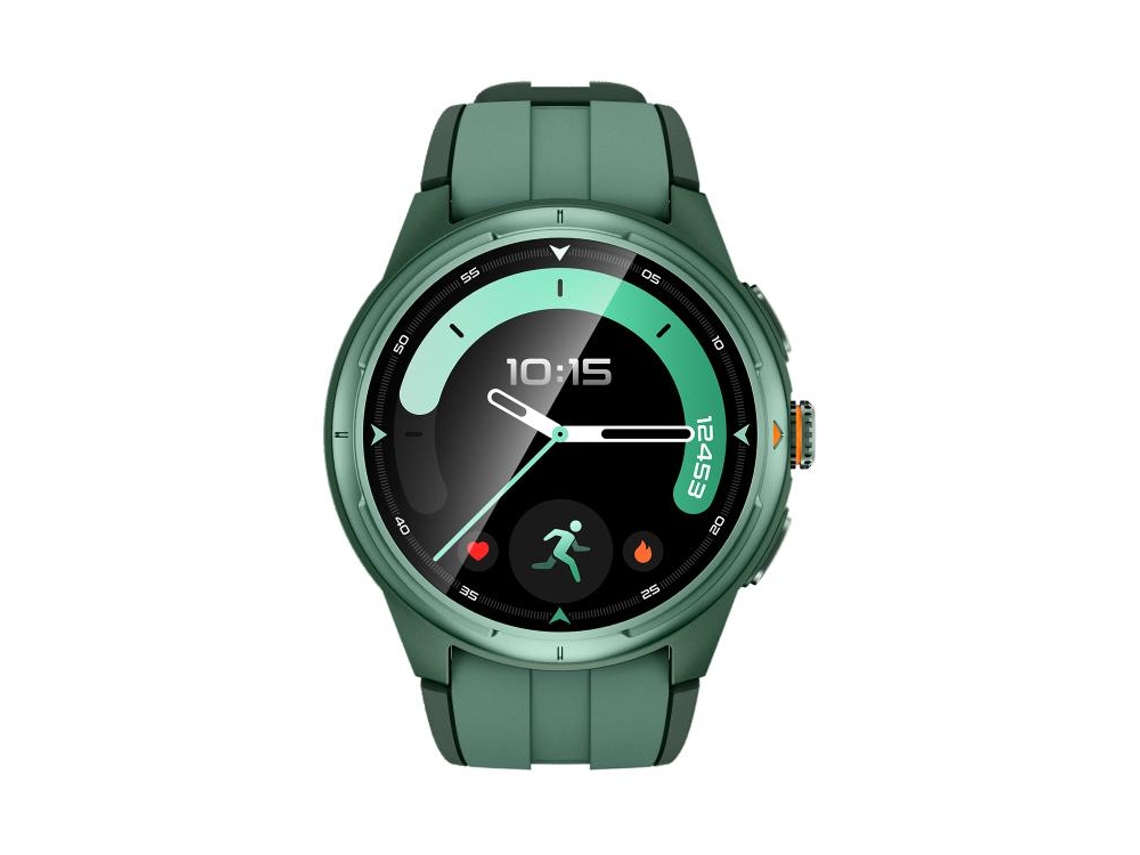 (verde) Smartwatch Esportivo Com Tela Amoled De 1,43 Polegadas E Monitoramento De Frequência Cardíaca.