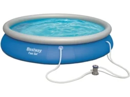 Conjunto Piscina Insuflável BESTWAY 57313 (9677 L - 457x84cm)