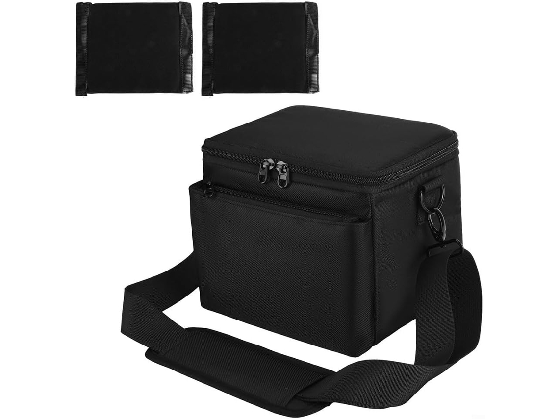 Bolsa Compacta Para Câmera Dslr Com Acolchoamento Duplo Macio E Alça
