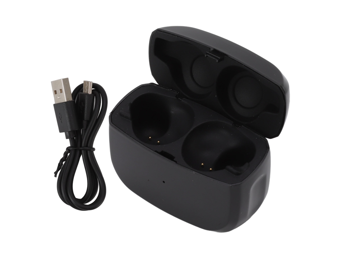Suporte de Carregamento para Apple Watch, Liga de Alumínio, Cabo, Silicone, Preto | S/MARCA