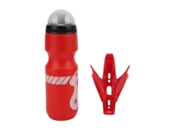 Garrafa De Água Para Ciclismo De 750ml Com Suporte, Capa Protetora Contra Poeira, Garrafa De Plástico Portátil Para Bicicleta.