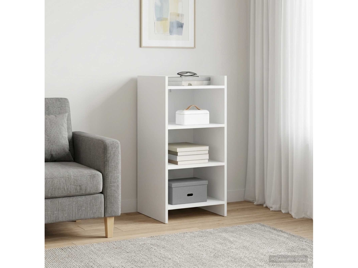 Vidaxl Buffet Branco 40 X 36 X 80 Cm Derivados De Madeira