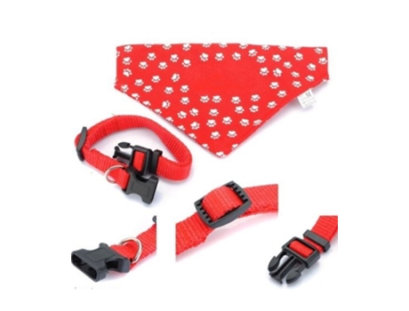 Colar com Lenço Ajustável para Cães de Todos os Tamanhos da Moda TRADE SHOP TRAESIO