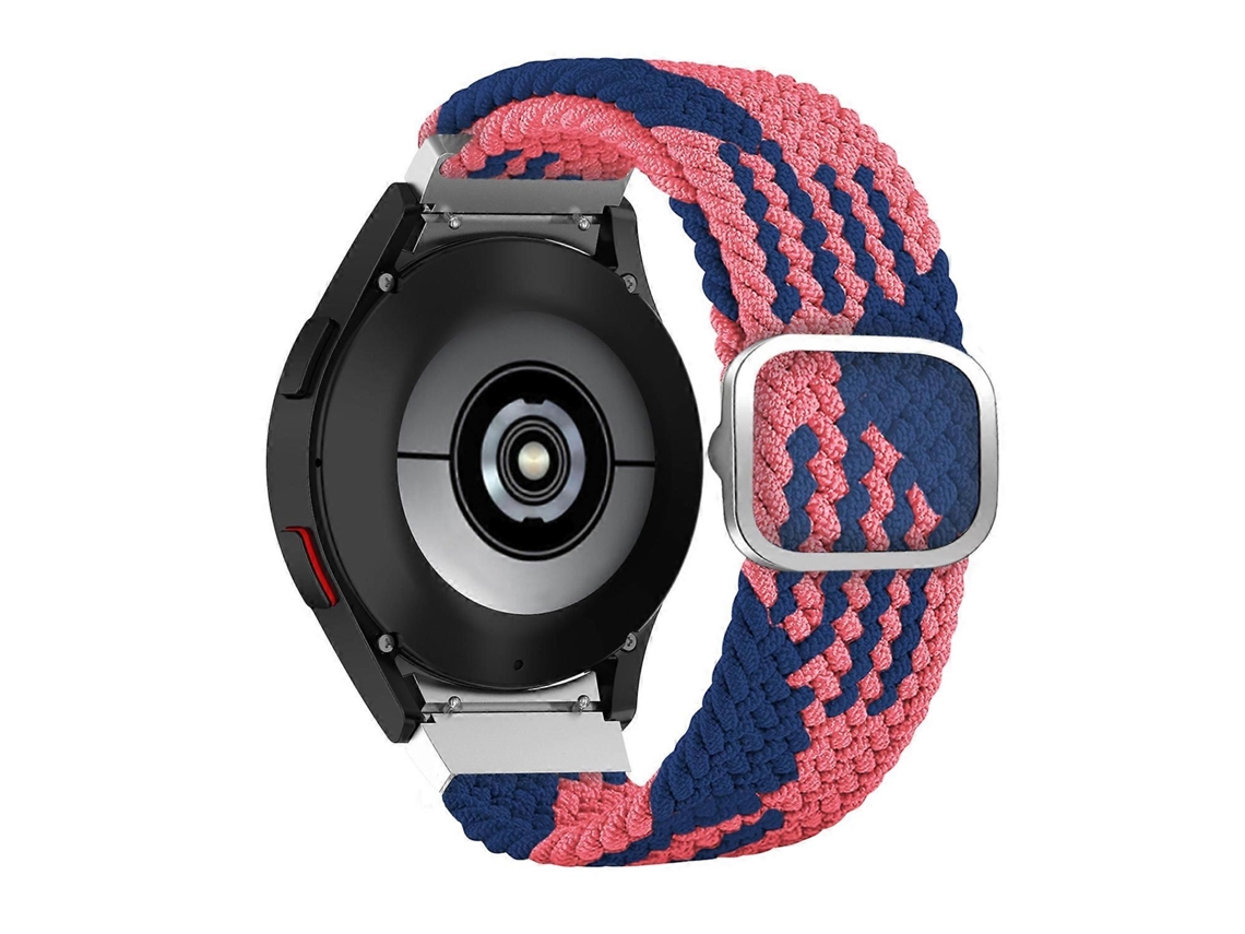 Pulseira De Tecido Ajustável Para Samsung Galaxy Watch4 De 40 Mm/44 Mm