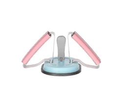 Aparelho de Ginástica com Ventosa para Auxiliar na Flexão Abdominal, Aparelho para Exercícios Abdominais. TAISHENGDA