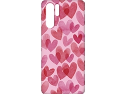 Capa Huawei P30 Pro/P30 Pro New Edition SBS CoraÃ§Ãµes Vermelho