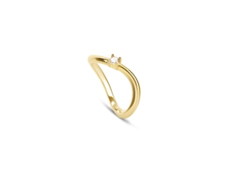 Anel ONE Infinity Solitaire Gold Tamanho 6