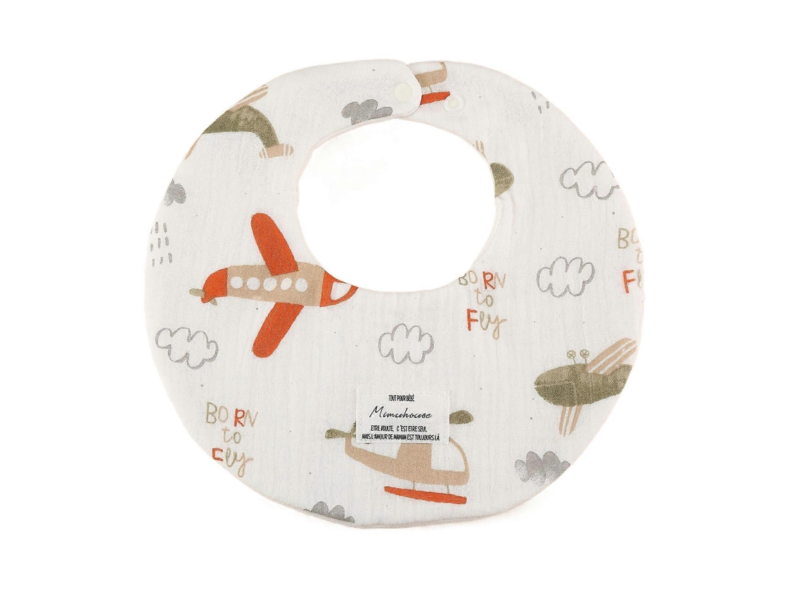 Babador prático para alimentar bebês, com 4 compartimentos para saliva, babador para bebês com design animado, toalha para saliva, pano respirável para assaduras.