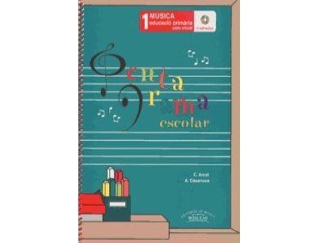Livro Pentagrama Escolar 1.Cicle Inicial:Educació Primaria de Amat, C