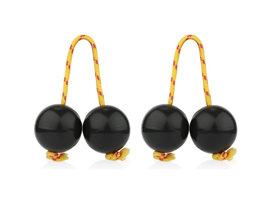 2 Pack Bola Rítmica Aslatuas, Instrumento Kashaka Shaker Clássico Africano De Percussão Manual