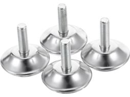Tehaux Conjunto De 4-niveladores Ajustáveis Para Móveis, Ideais Para Sapateiras E Mesas De Jantar, Com Design