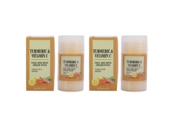 2 Unidades De Stick De Crema Hidratante Para Rostro Y Cuello 40g Reafirmante Con Nutrición Profunda, Reducción De Arrugas Y Para Piel Seca