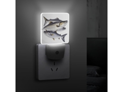Luz Noturna Com Sensor Crepuscular, Luz Noturna Decorativa Eficiente Quarto, Banheiro, Cozinha, Escadas E Corredor