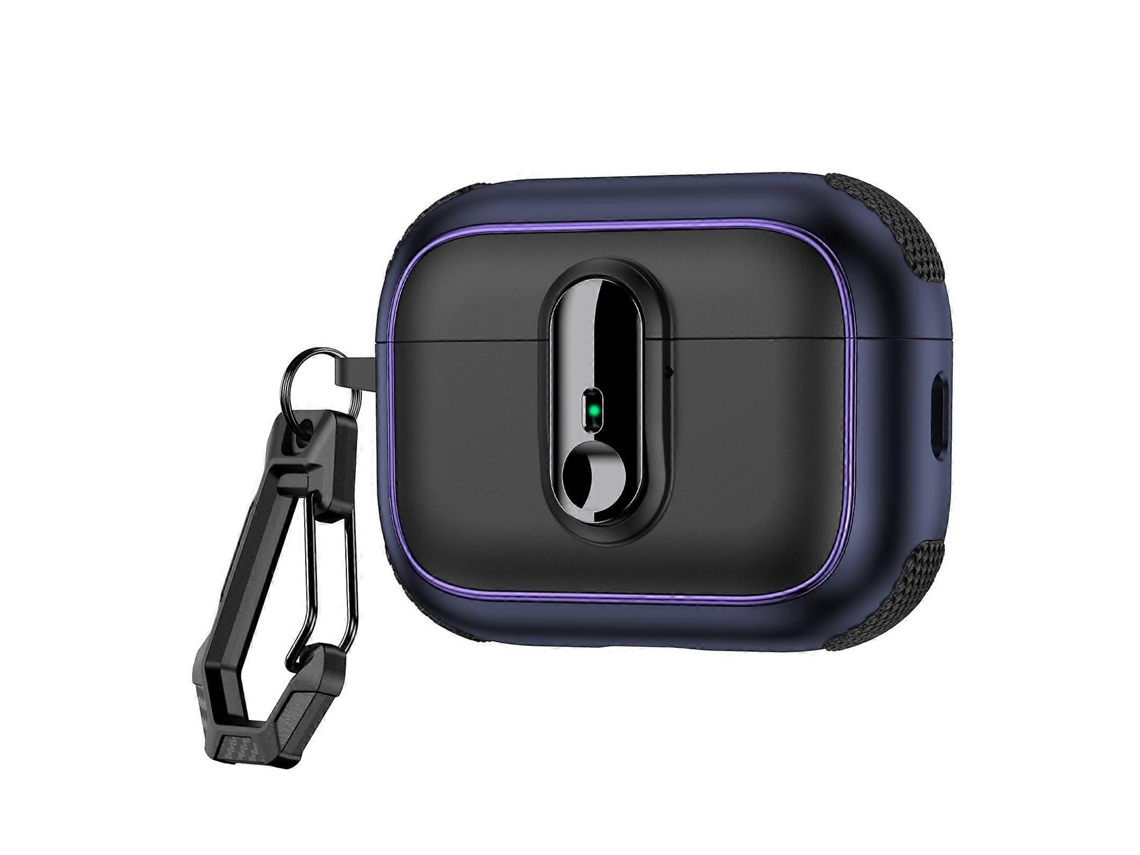 Estojo Magnético Armor Para Fones De Ouvido Sem Fio Airpods Pro Com Trava De Segurança
