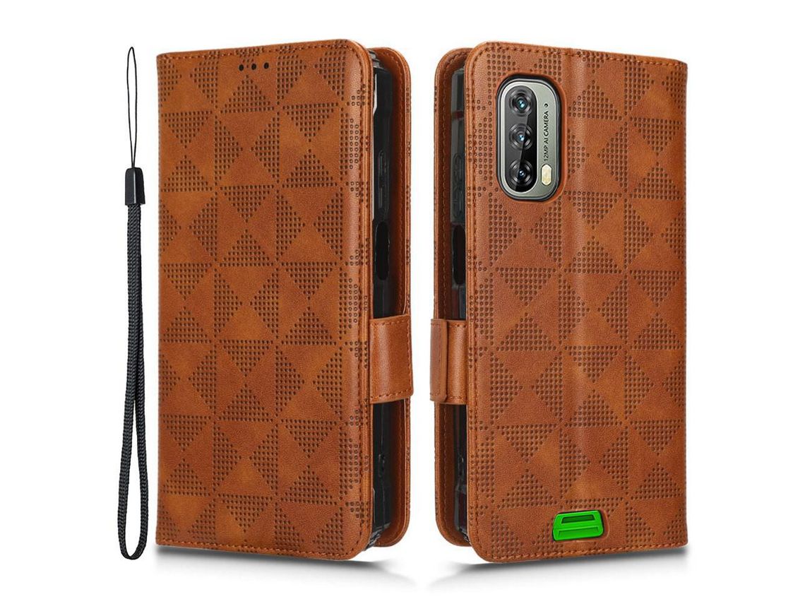 Capa para Blackview bv7100 4g Castanho