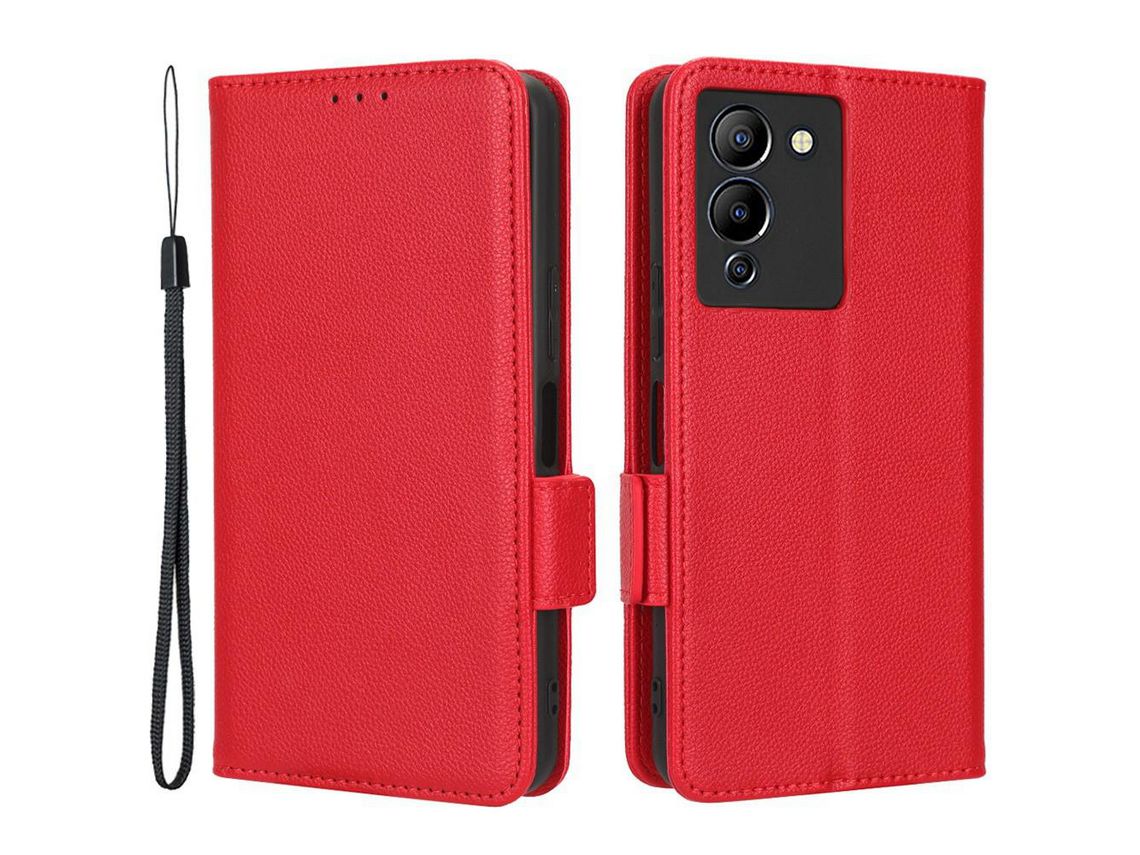 Capa para Infinix note 12 g96 4g x670 Vermelho