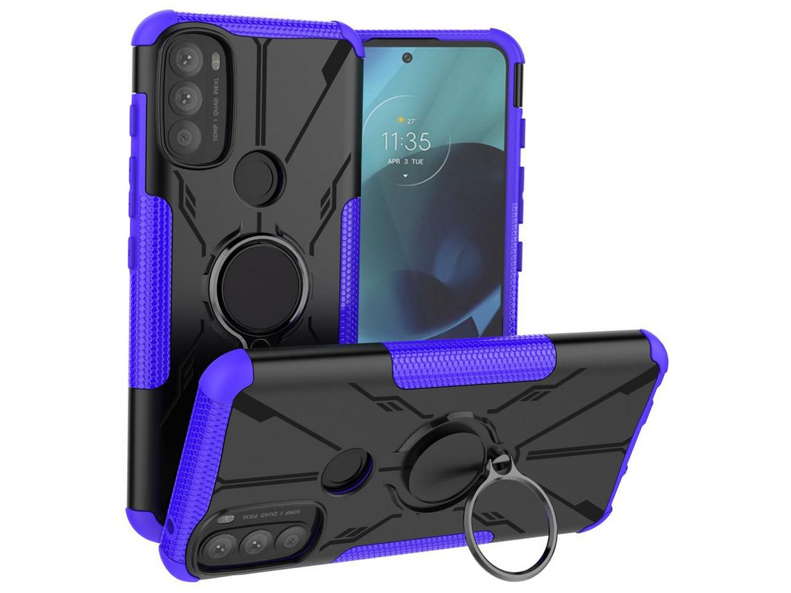 Capa para Motorola moto g71 5g Roxo