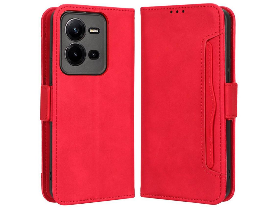 Capa para Vivo v25 5g Vermelho