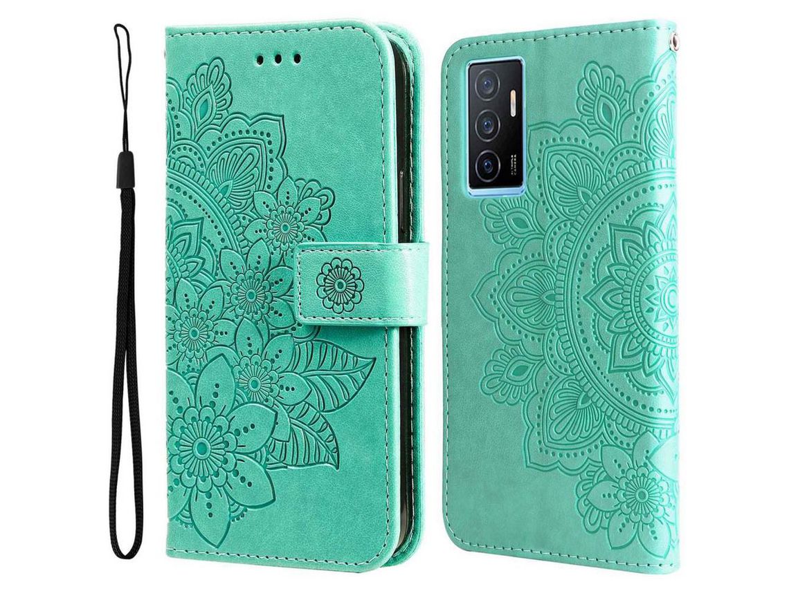 Capa para Vivo y75 4g/v23e 4g/5g Verde