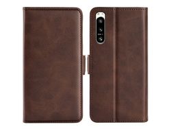 Capa para Sony xperia 5 iv 5g Castanho