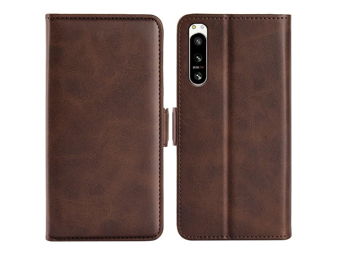 Capa para Sony xperia 5 iv 5g Castanho