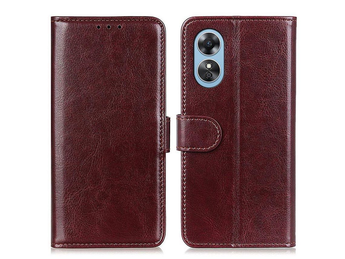 Capa para Oppo a17 4g Castanho
